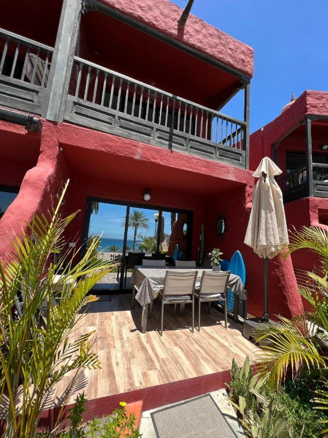 First Beachline Deluxe With Garden And Terrasse In Sun Club San Bartolomé Zewnętrze zdjęcie