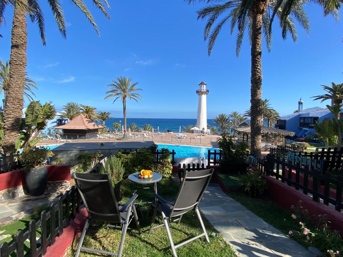 First Beachline Deluxe With Garden And Terrasse In Sun Club San Bartolomé Zewnętrze zdjęcie