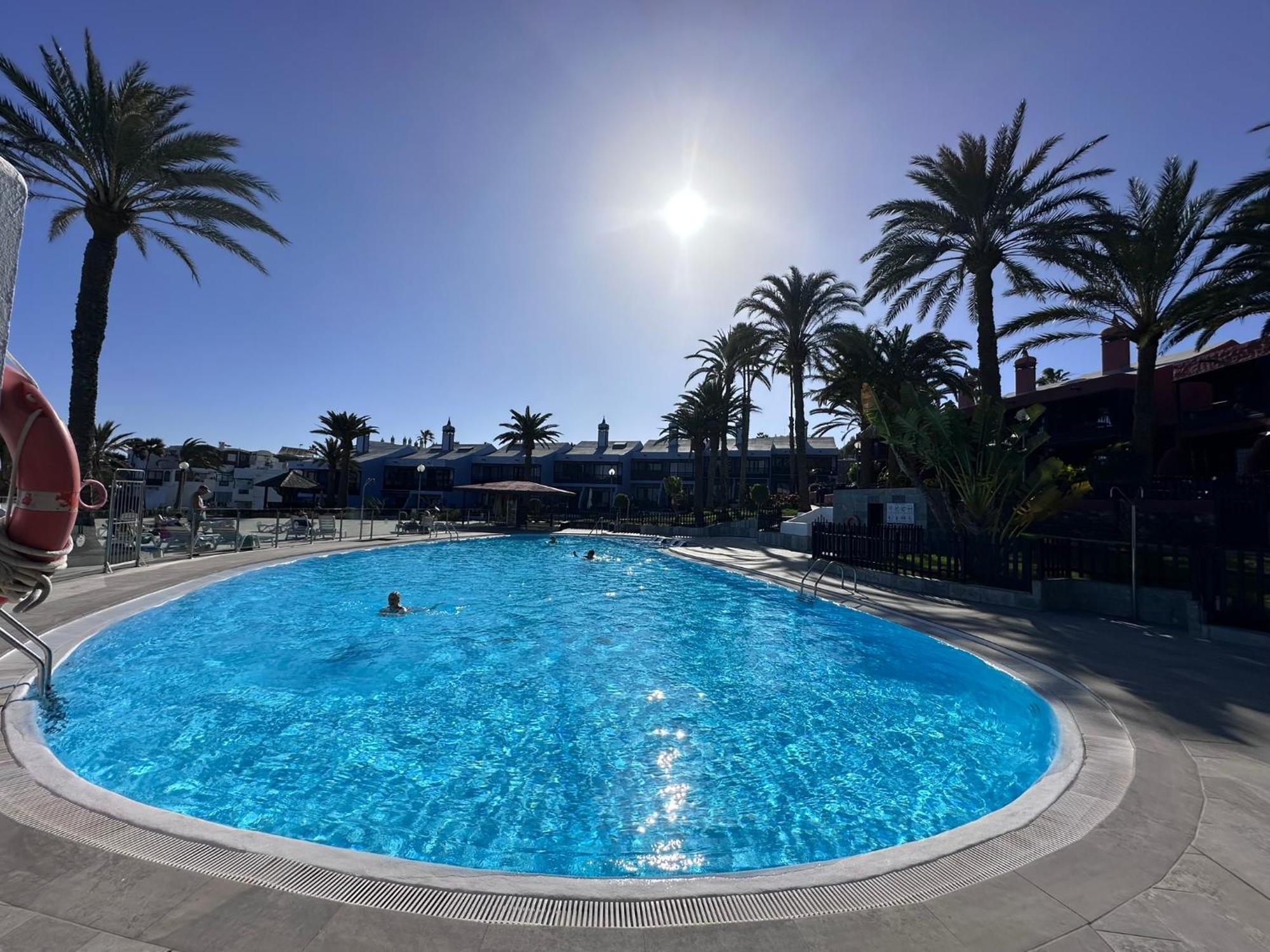 First Beachline Deluxe With Garden And Terrasse In Sun Club San Bartolomé Zewnętrze zdjęcie