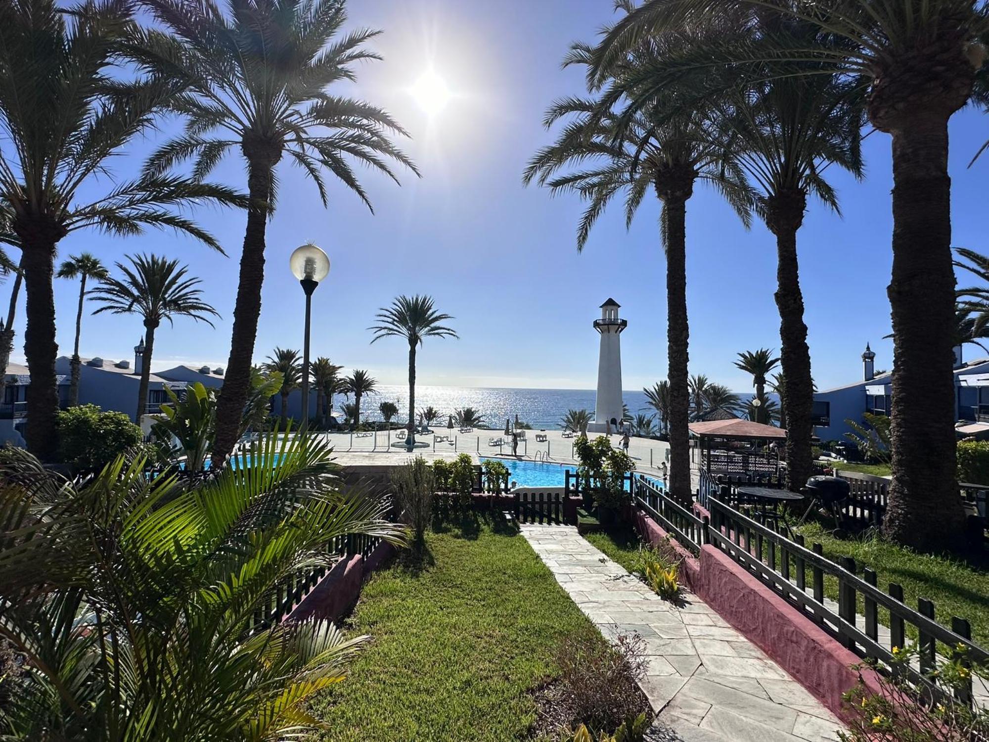 First Beachline Deluxe With Garden And Terrasse In Sun Club San Bartolomé Zewnętrze zdjęcie